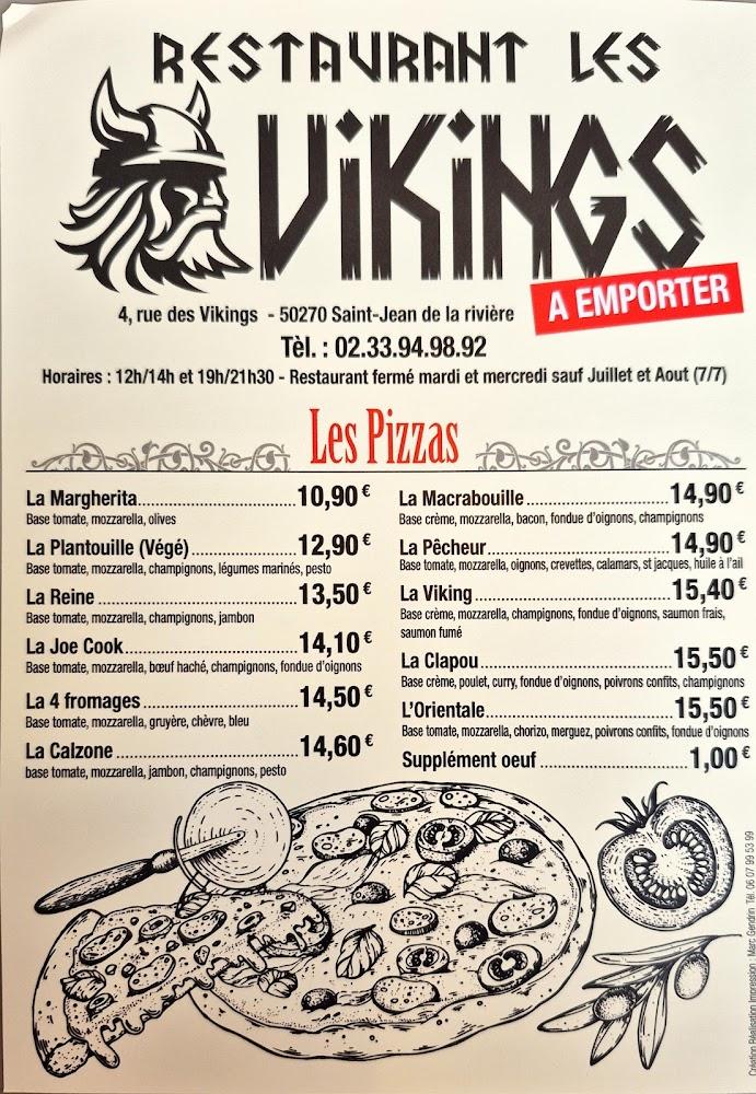 Les Vikings - Menu Image 3