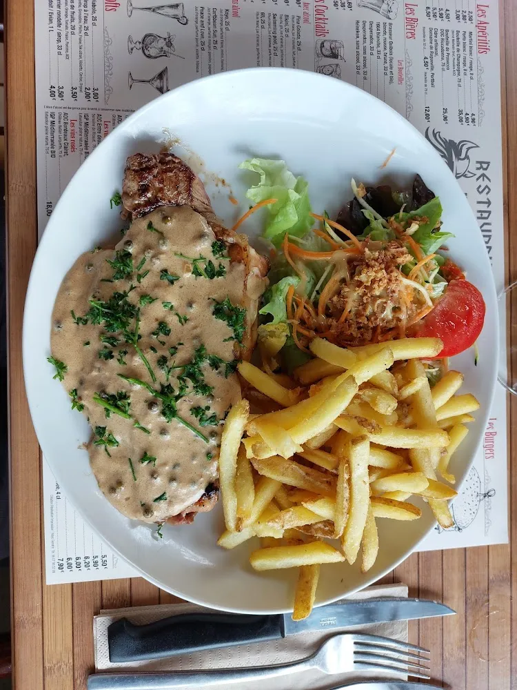 Pièce de Boucher Sauce Poivre